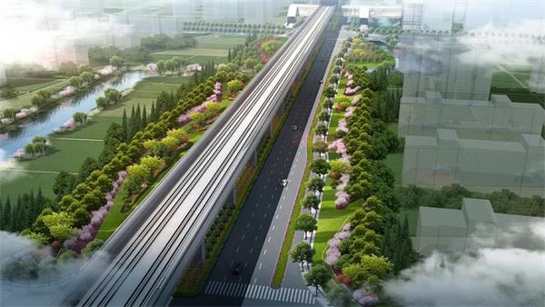 誠通凱勝承接的寧波奉化區東部門戶區東環路道路拓建工程示意圖.jpg